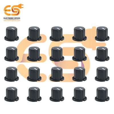 21x16mm Potentiometer Volume Control Rotary Knob Pack of 20